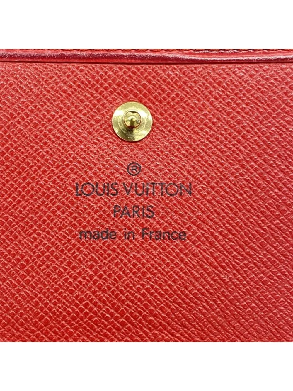 Louis Vuitton Trifold Wallet Epi Portefeuille Elise Castilian